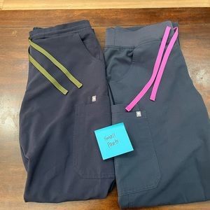 Figs navy S scrub pants
